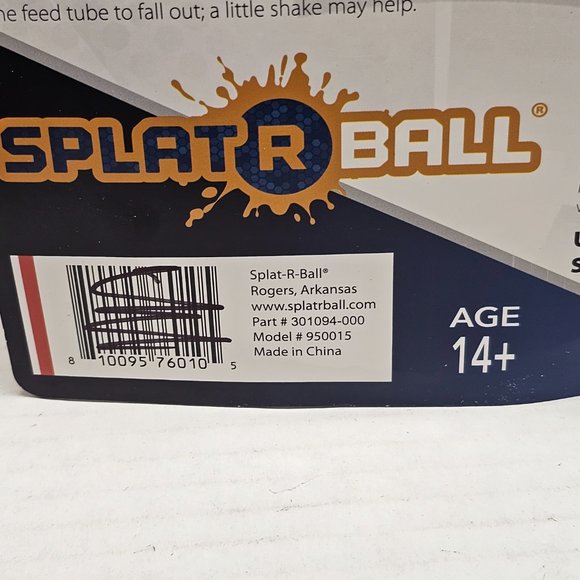 New Splat R Ball Orange 800 Round Water Bead Drum Magazine for Blasters - Picture 9 of 13